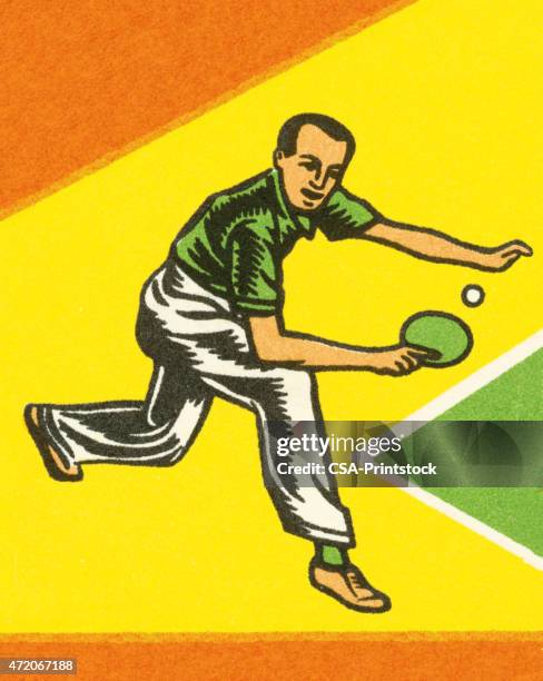 table tennis - table tennis stock illustrations