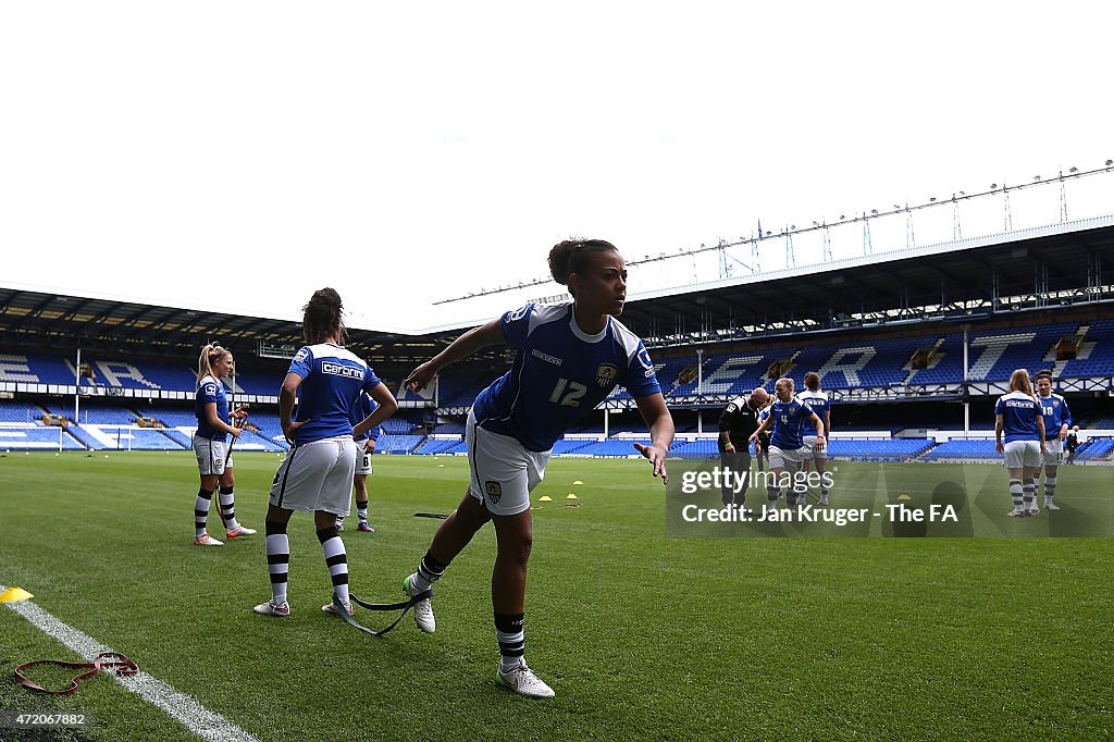 Everton Ladies v Notts County Ladies: Women's FA Cup Semi Final