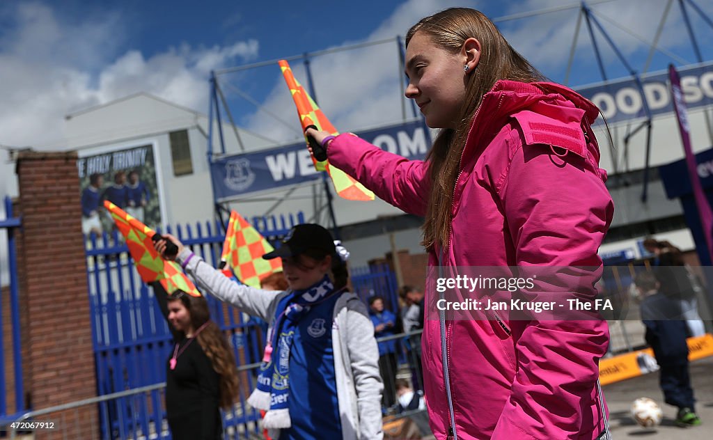 Everton Ladies v Notts County Ladies: Women's FA Cup Semi Final