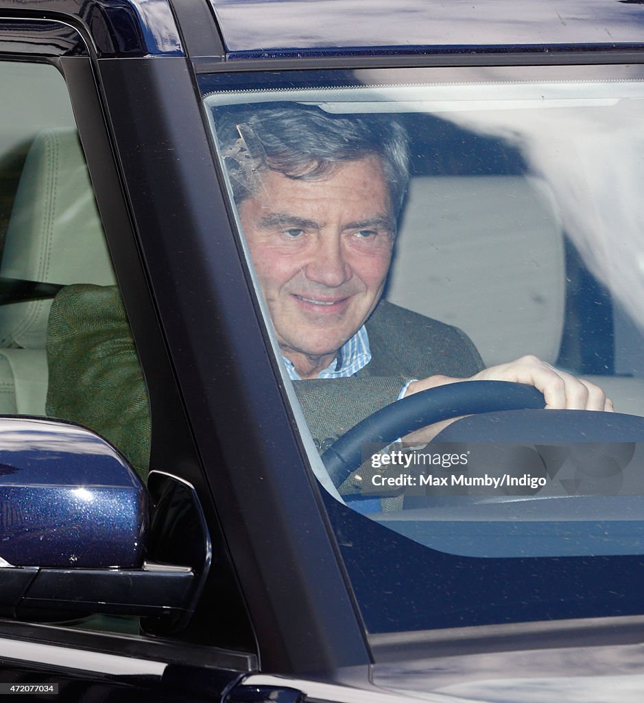 Visitors Arrive at Kensington Palace The Day After The Birth Of The Duke And Duchess Of Cambridge's Daughter