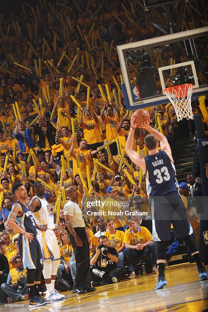 Memphis Grizzlies v Golden State Warriors - Game One