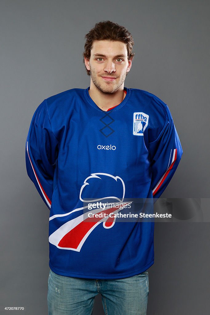 French Men's National Hockey Team Photo Shoot