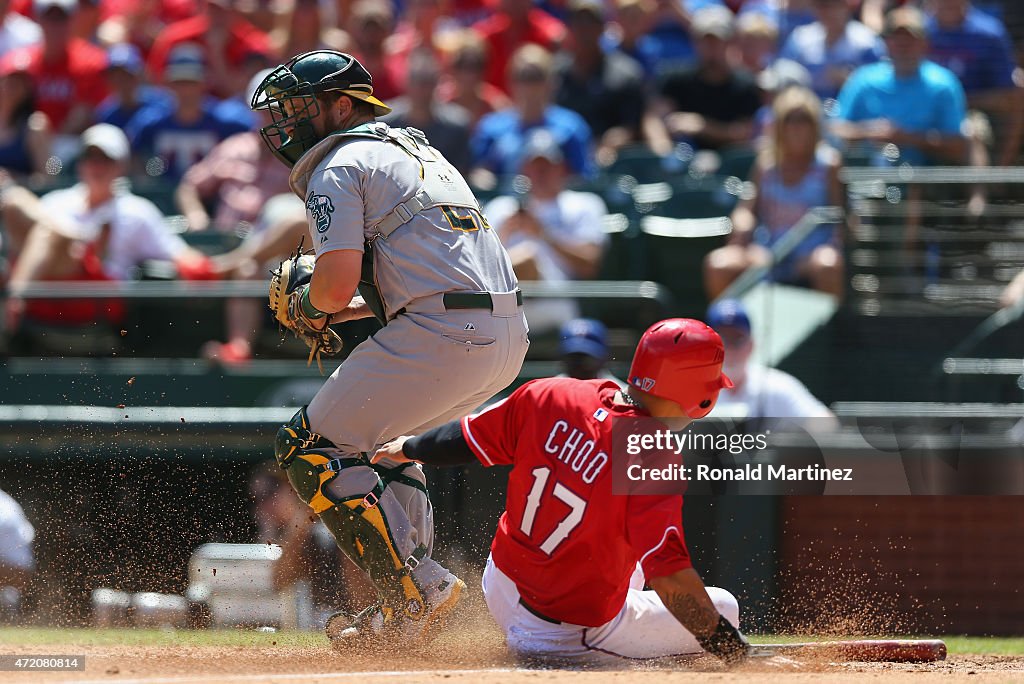 Oakland Athletics v Texas Rangers