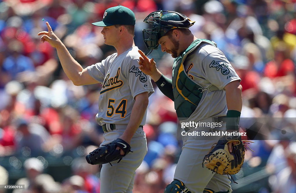 Oakland Athletics v Texas Rangers