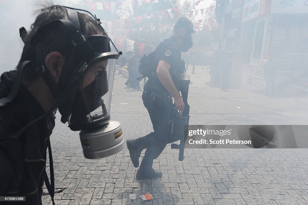 May Day Clashes In Istanbul