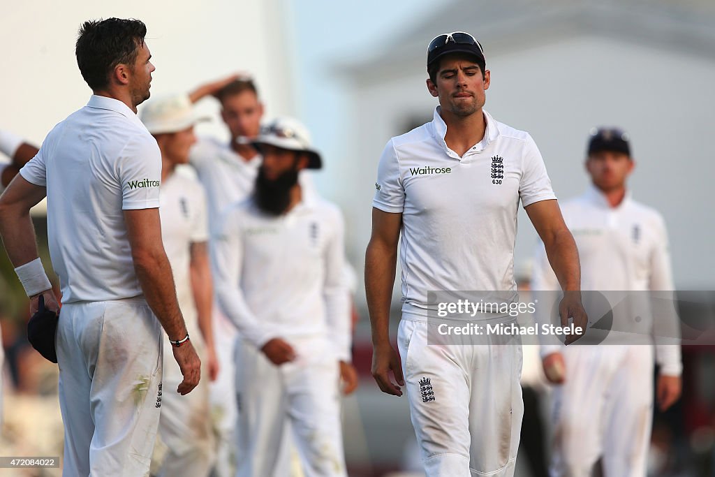 West Indies v England - 3rd Test: Day Three