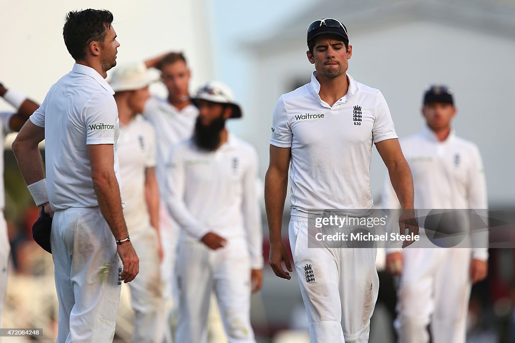 West Indies v England - 3rd Test: Day Three