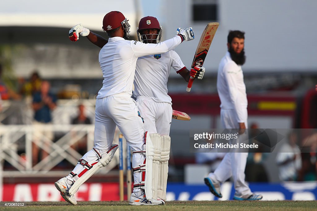 West Indies v England - 3rd Test: Day Three