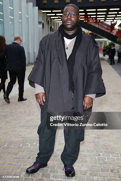 Steve McQueen attends the Fondazione Prada Opening on May 3, 2015 in Milan, Italy.