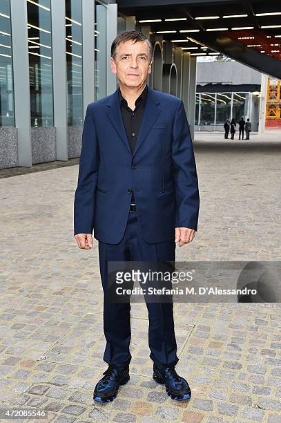 Andreas Gursky attends the Fondazione Prada Opening on May 3, 2015 in Milan, Italy.