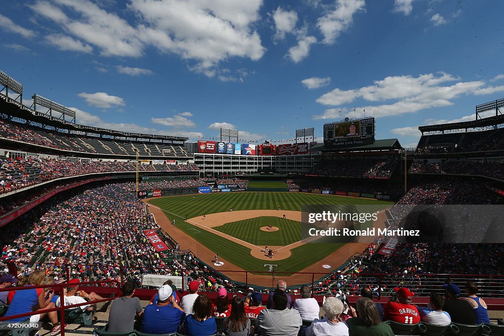 Oakland Athletics v Texas Rangers