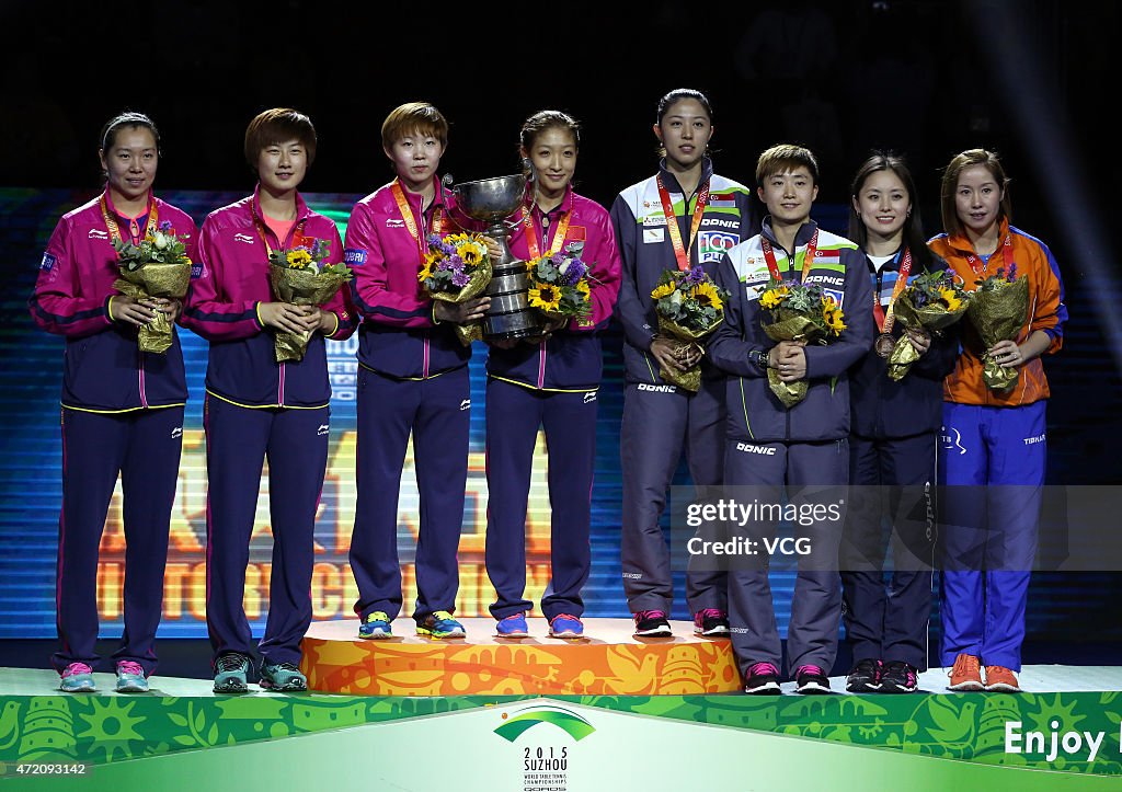 2015 World Table Tennis Championships - Day 8