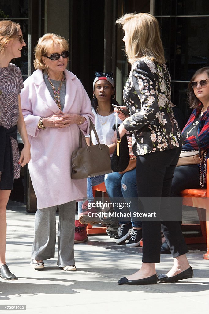 Celebrity Sightings In New York City - May 03, 2015