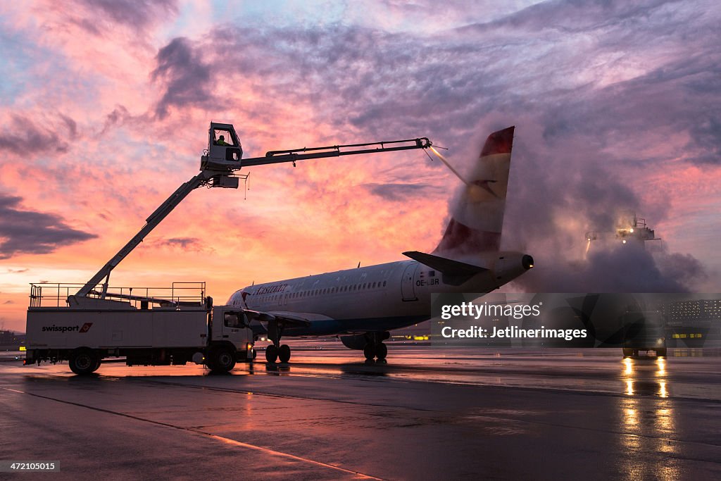 Flugzeug Deicing