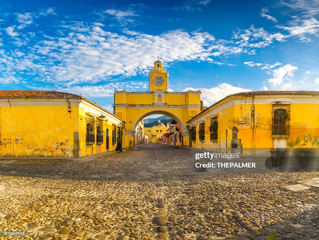 Di santa catalina arco in antigua centro