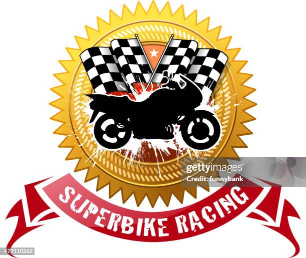 superbike shielding - superbike world championship race 1 stock illustrations
