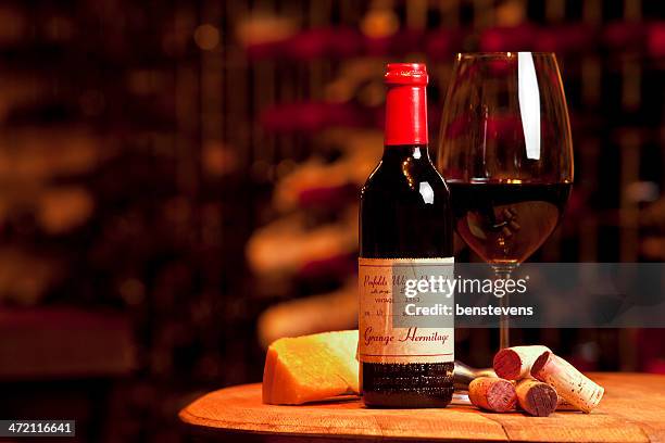 grange in the cellar - cabernet sauvignon grape stock pictures, royalty-free photos & images