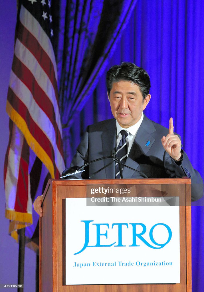 Japanese Prime Minister Abe Visits United States