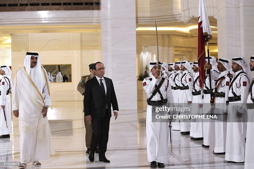 QATAR-FRANCE-DIPLOMACY