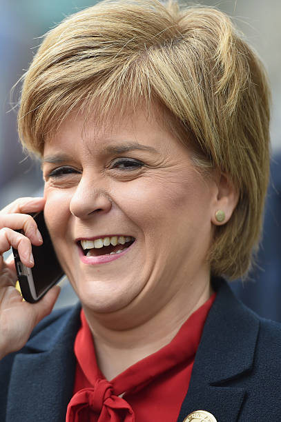 GBR: Nicola Sturgeon Campaigns As Election Day Looms