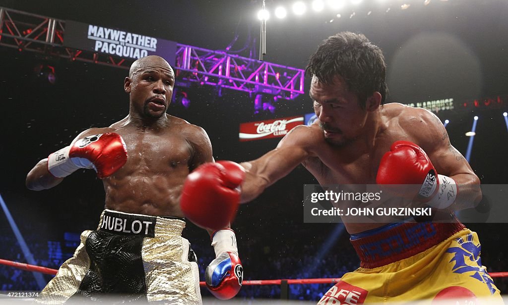 BOX-US-PACQUIAO-MAYWEATHER