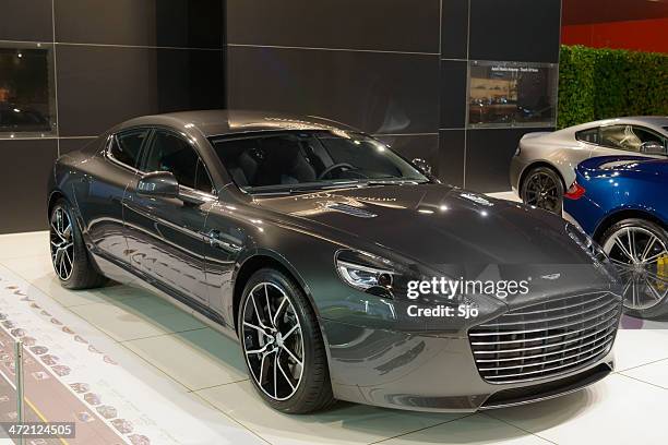 aston martin rapide s - aston martin rapide s stock pictures, royalty-free photos & images