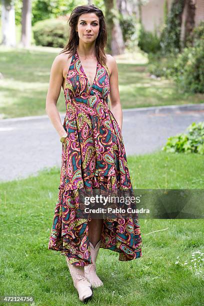 Spanish actress Natalia Tena presents 'Refugiados' at Atresmedia Studios on May 4, 2015 in Madrid, Spain.