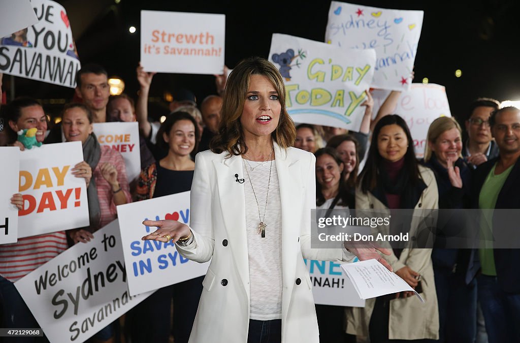 NBC's "Today Show" Live From Australia