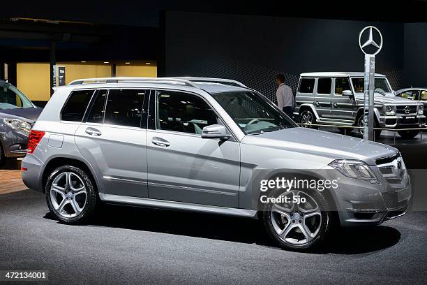 mercedes-benz glk-class - mercedes benz glk stock pictures, royalty-free photos & images