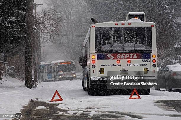 Bus Stuck In Snow Bus Stuck In Snow Storm Photos and Premium High Res Pictures - Getty Images