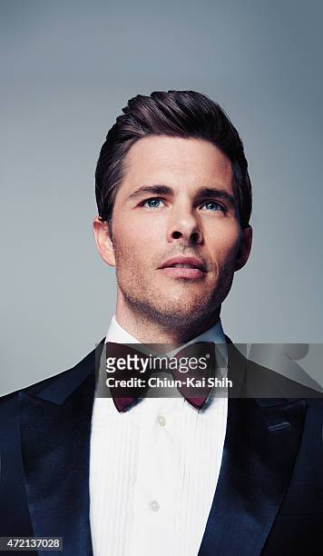 Actor James Marsden is photographed for GQ Style Taiwan on March 6, 2015 in Los Angeles, California. COVER IMAGE.