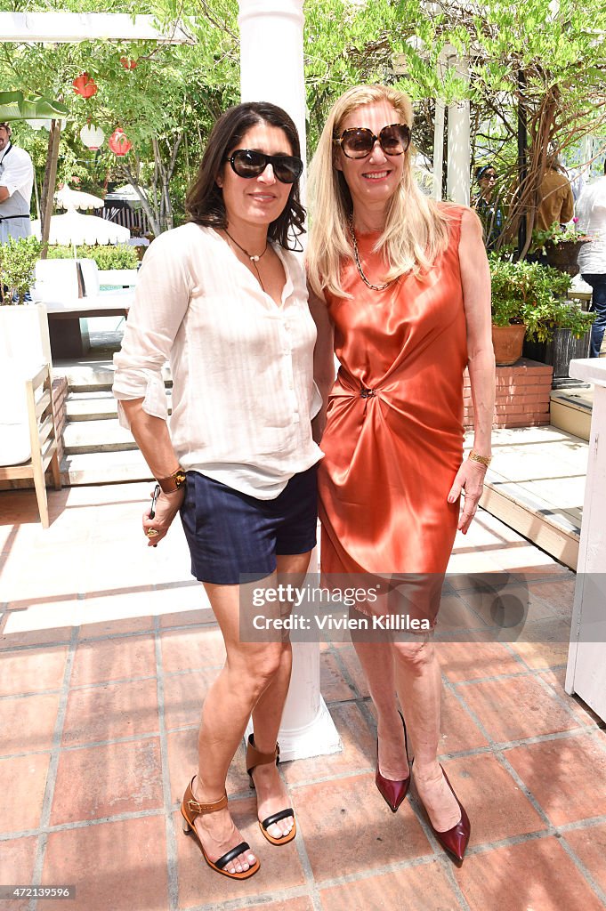 Conde Nast Traveler Hosts Private Lunch At San Vicente Bungalows With Jeff Klein, Pilar Guzman, And Lisa Eisner