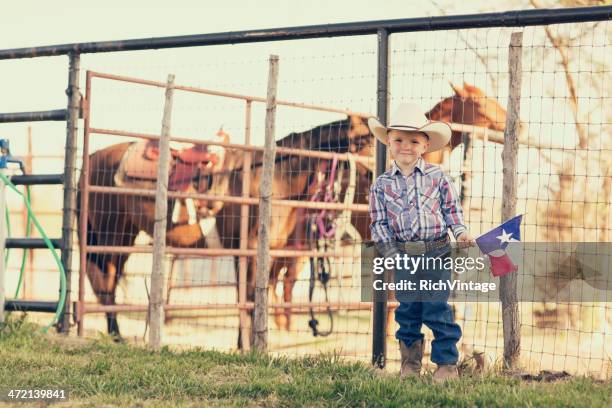 texas cowboy - texas state flag stock pictures, royalty-free photos & images