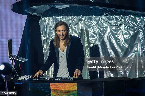 "The disc jockey David Guetta during the final of the the talent show ...