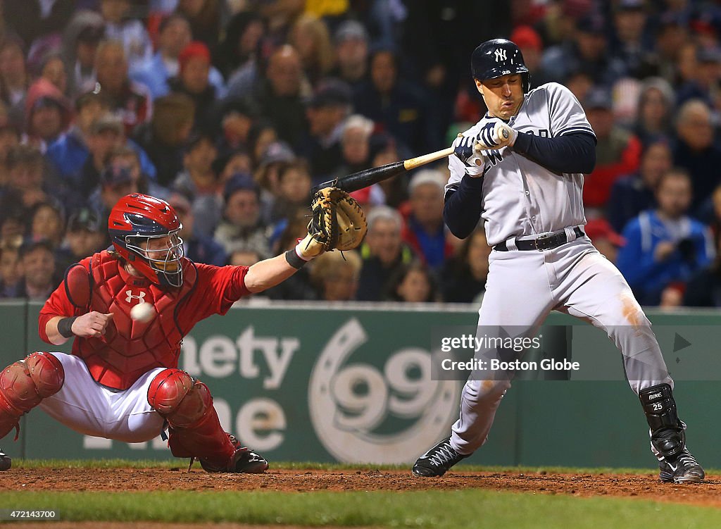 Boston Red Sox Vs. New York Yankees At Fenway Park