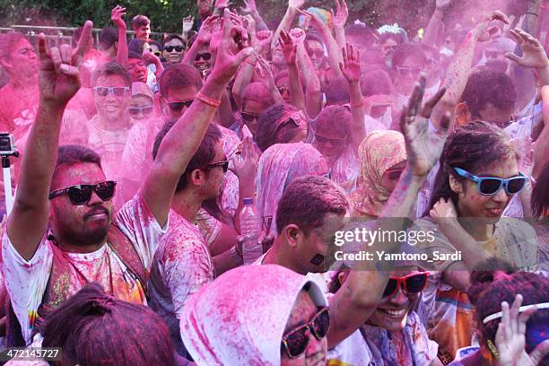 Leap Color Run Teens Color Run Photos and Premium High Res Pictures - Getty Images
