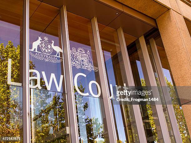 law courts - australian politics stock pictures, royalty-free photos & images