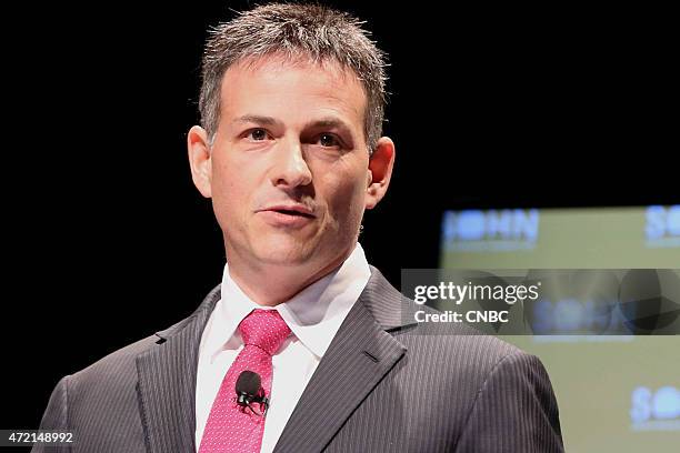 David Einhorn, Greenlight Capital Inc. Founder and President, at the 20th Annual Sohn Investment Conference in New York City on May 4, 2015. --