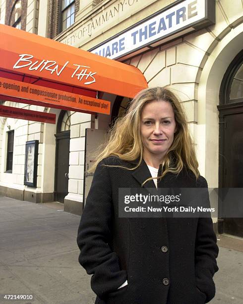 Actress Elisabeth Shue has taken to the stage in the Union Square Theatre's production of Burn this, previously starring Catherine Keener and Edward...