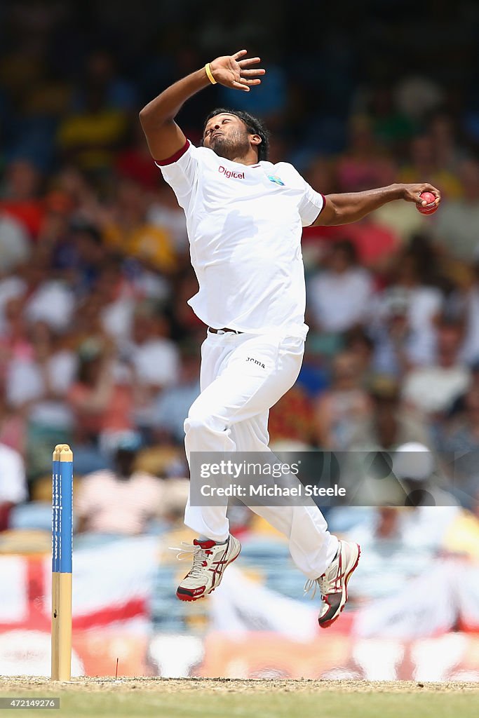 West Indies v England - 3rd Test: Day Three