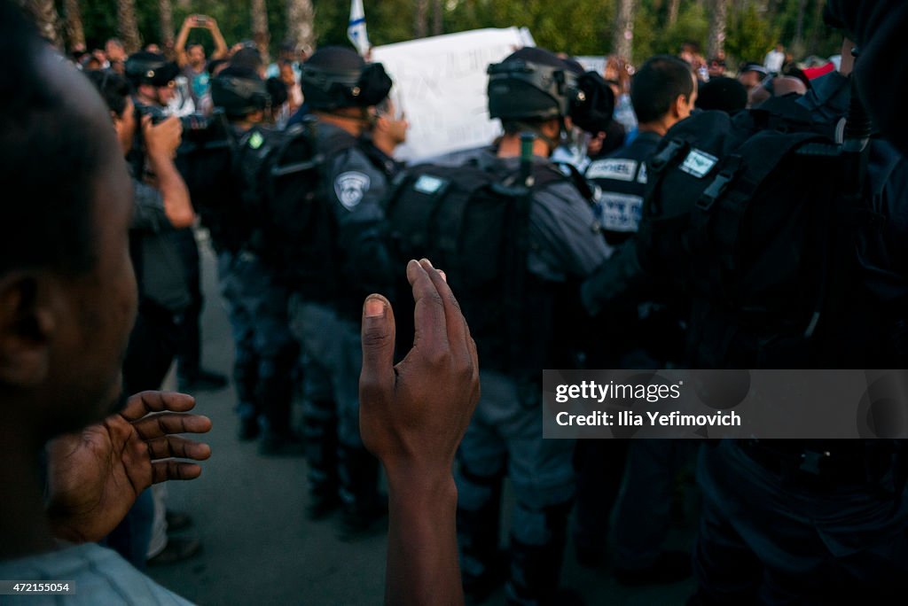 Ethiopian Jewish Anti Police Brutality Protest