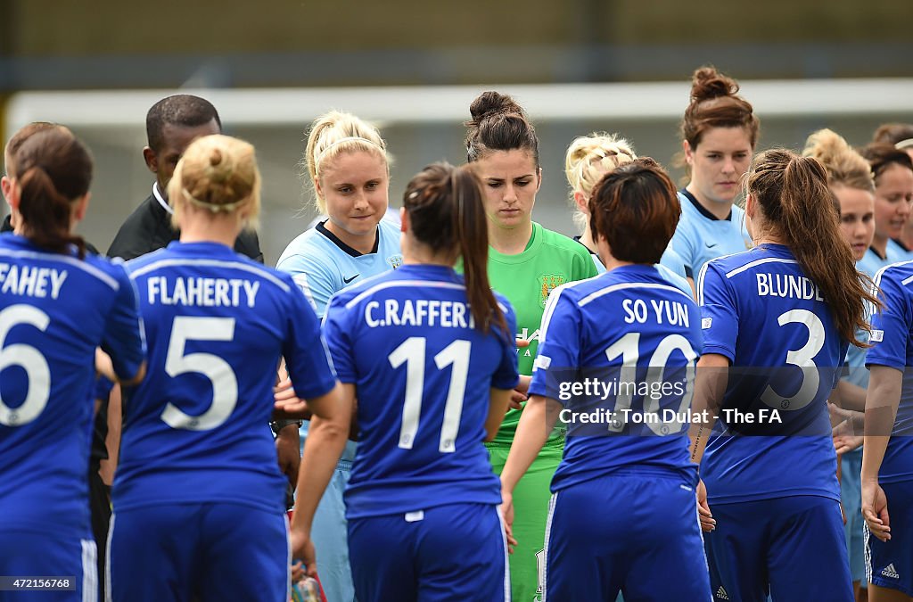 Chelsea Ladies v Manchester City Women: Women's FA Cup Semi Final