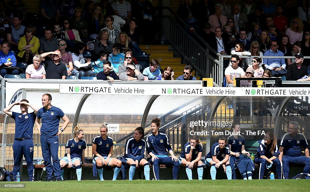 Chelsea Ladies v Manchester City Women: Women's FA Cup Semi Final