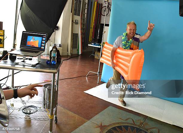 Jamie Dailey attends 2016 Dailey & Vincent WaterFest Cruise Photo Shoot at Berry Hill Studios on May 4, 2015 in Nashville, Tennessee.