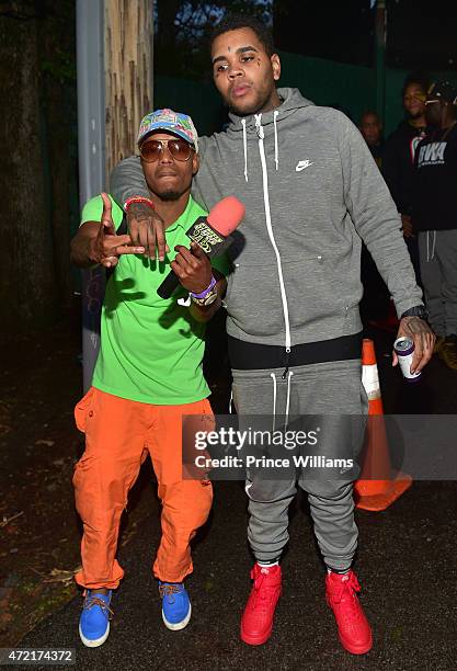 Bankhead and Kevin Gates attend StreetzFest2k15 at Masquerade Music Park & Historic Fourth Ward Park on April 18, 2015 in Atlanta, Georgia.