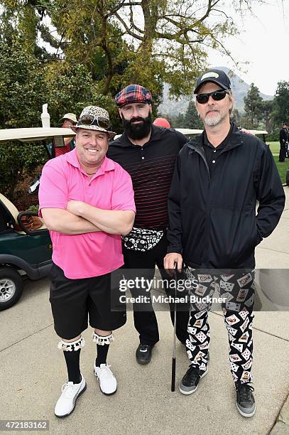 Actor Gary Valentine, athlete Brian Wilson and guitarist Jerry Cantrell attended the 8th Annual George Lopez Celebrity Golf Classic presented by...