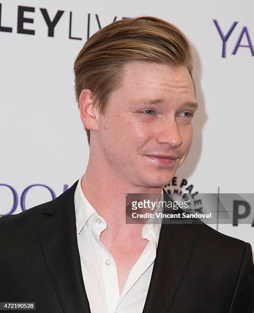 Actor Calum Worthy attends The Paley Center For Media Presents Family Night: "Austin & Ally" special screening and panel at The Paley Center for...