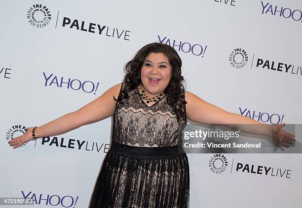 Actress Raini Rodriguez attends The Paley Center For Media Presents Family Night: "Austin & Ally" special screening and panel at The Paley Center for...