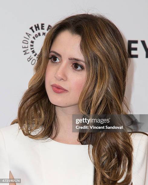 Actress Laura Marano attends The Paley Center For Media Presents Family Night: "Austin & Ally" special screening and panel at The Paley Center for...