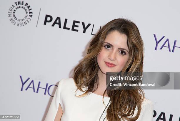 Actress Laura Marano attends The Paley Center For Media Presents Family Night: "Austin & Ally" special screening and panel at The Paley Center for...
